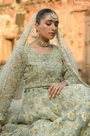 Embellished Ghagra Choli Wedding Dress 