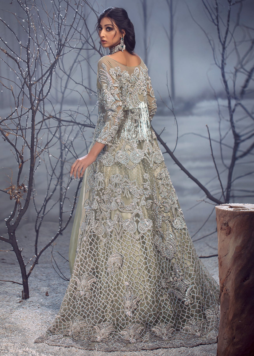 Embellished Indian Dulhan Lehenga