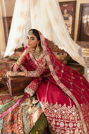 Embellished Indian Red Colour Lehenga Choli 2022
