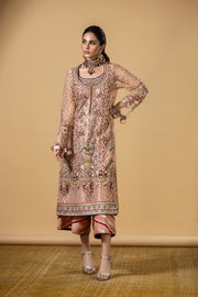 Embellished Kameez Trouser Pakistani Wedding Dress