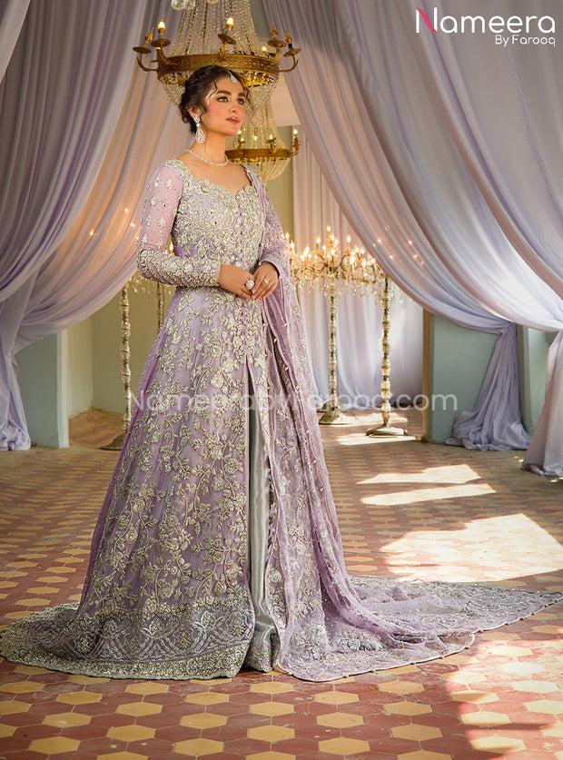 Embellished Kameez with Bridal Sharara Dress