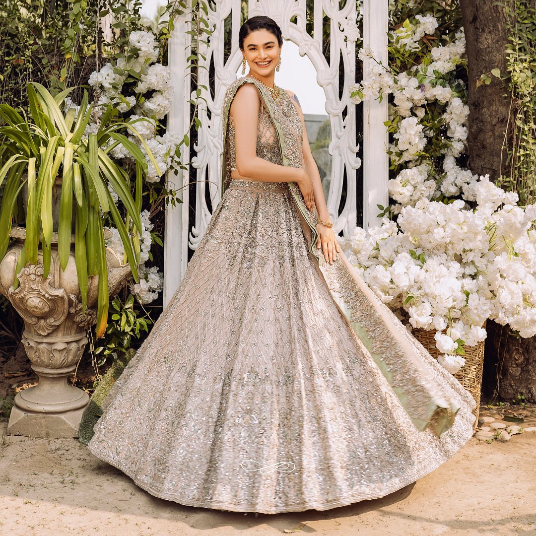 Embellished Lehenga Choli Design for Indian Bridal Wear 2022