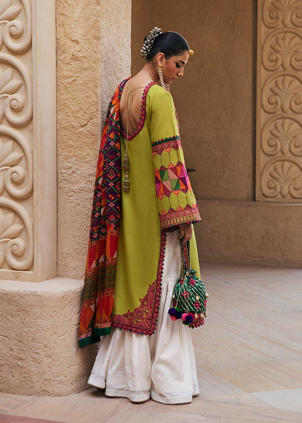 Embellished Long Sleeve Salwar Kameez Pakistani Dress2022