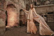 Embellished Pakistani Bridal Gharara Dress for Wedding
