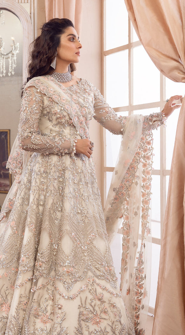 Embellished Pakistani Lehenga Gown Bridal 2022