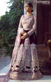 Embellished Pakistani Wedding Lehenga Choli