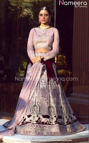 Embellished Pakistani Wedding Lehenga Choli
