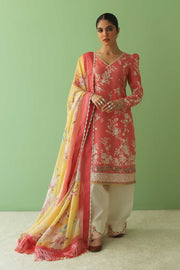 Embellished Pink Kameez Salwar Pakistani Party Dresses