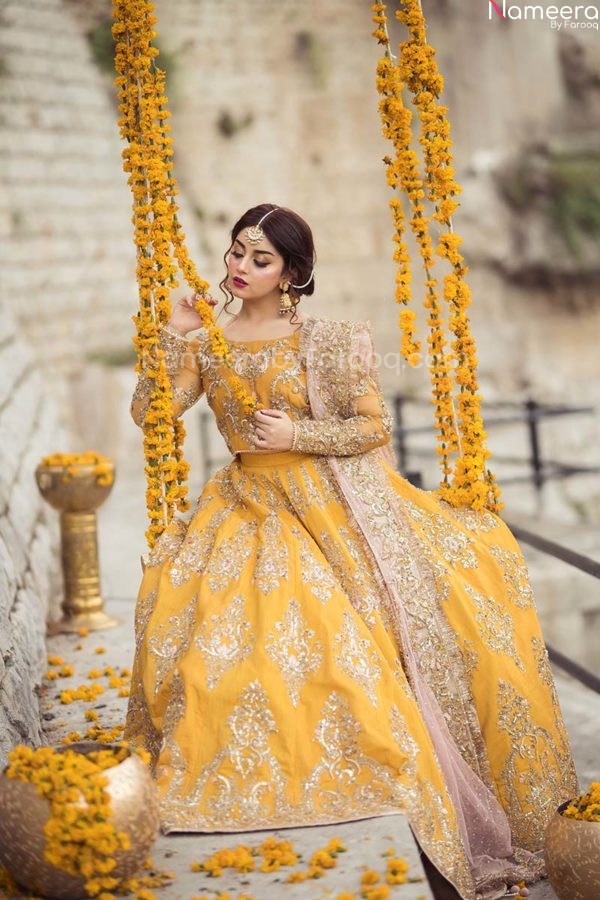 Pakistani Embellished Punjabi Wedding Dress Lehenga Choli