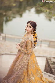Embellished Punjabi Wedding Dress Lehnga Choli  2022
