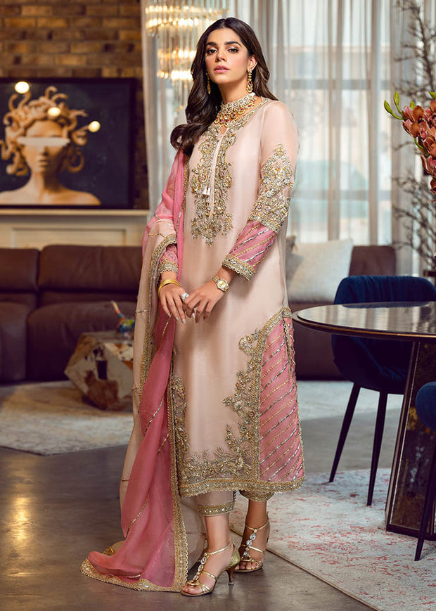 Embellished Raw Silk Salwar Suit Online for Pakistani Dress