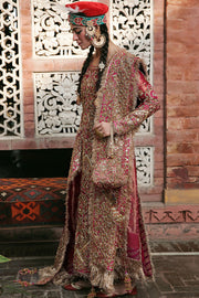Embellished Red Shirt Lehenga Pakistani Bridal Dress