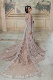 Silver Grey Mermaid Lehenga for Bridal Wear 2022