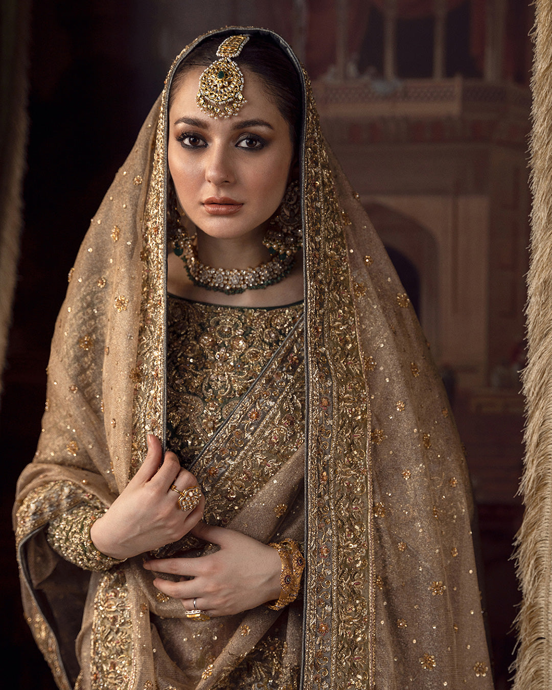 Embellished Bridal Lehenga Choli - Pakistani Bridal Dresses