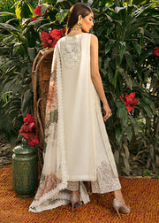 Embellished White Pakistani Party Dresses Salwar Kameez 2022