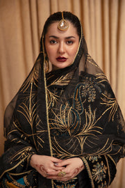 Embroidered Black Dress Pakistani by Designer Onlie