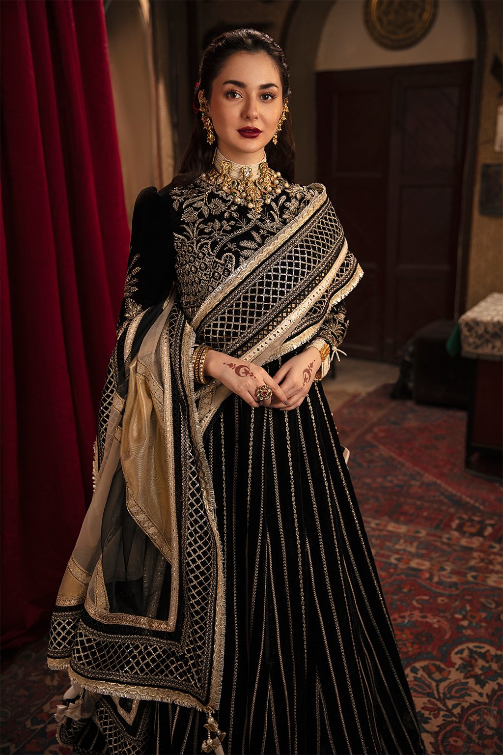 Embroidered Black Lehenga Choli by Designer 2022