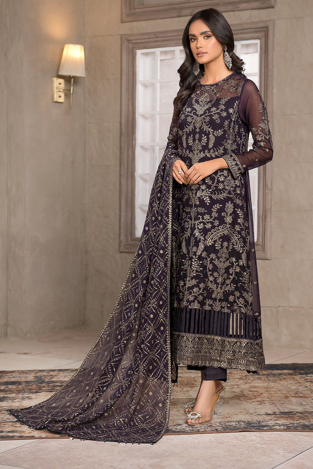 Embroidered Black Pakistani Kameez and Trouser Party Wear 2023