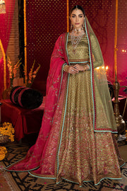 Embroidered Bridal Lehenga Choli Dupatta for Wedding