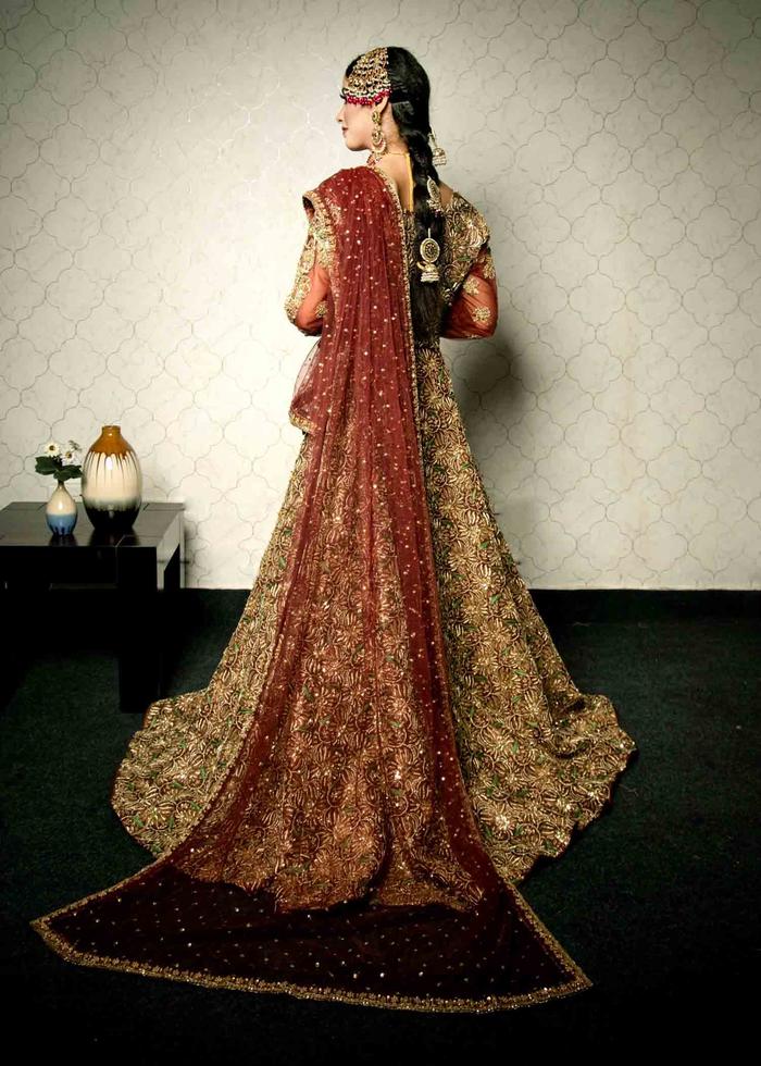 Embroidered Bridal Lehengas with Choli