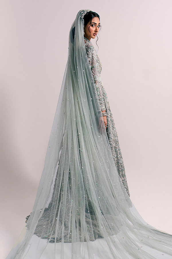 Stunning Embroidered Pakistani Bridal Lehenga for Weddings
