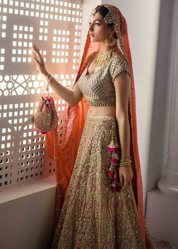 Embroidered Bridal Lehngas with Choli 2022