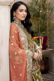 Embroidered Chiffon Dress Pakistani for Eid