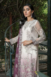 Embroidered Chiffon Dress