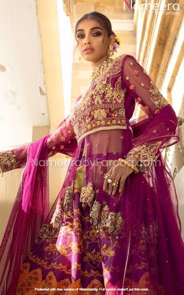 Embroidered Choli and Lehenga for Wedding Party