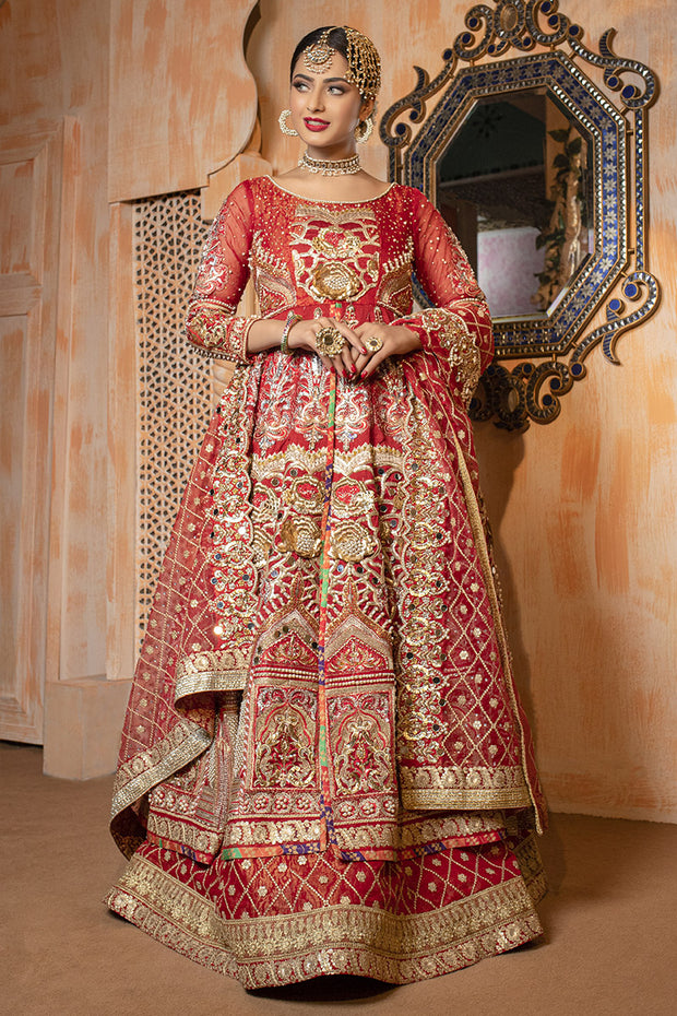 Embroidered Dulhan Dress in Designer Attire 