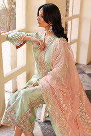 Embroidered Green Salwar Kameez Pakistani Wedding Dress