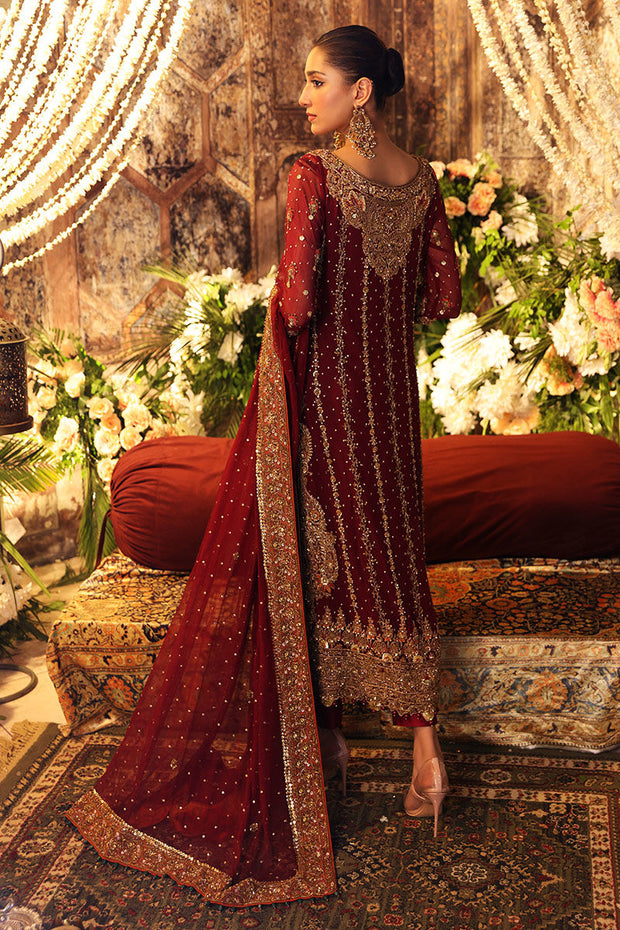 Embroidered Kameez Capri Pakistani Wedding Party 