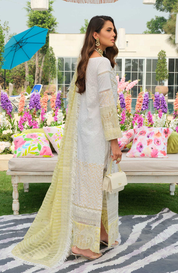 Embroidered Kameez Trouser Dupatta Pakistani Eid Dress Online