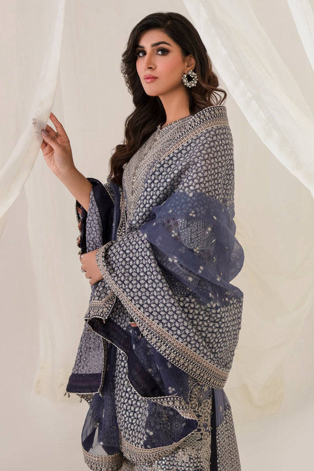Embroidered Kameez Trouser Pakistani Wedding Dress