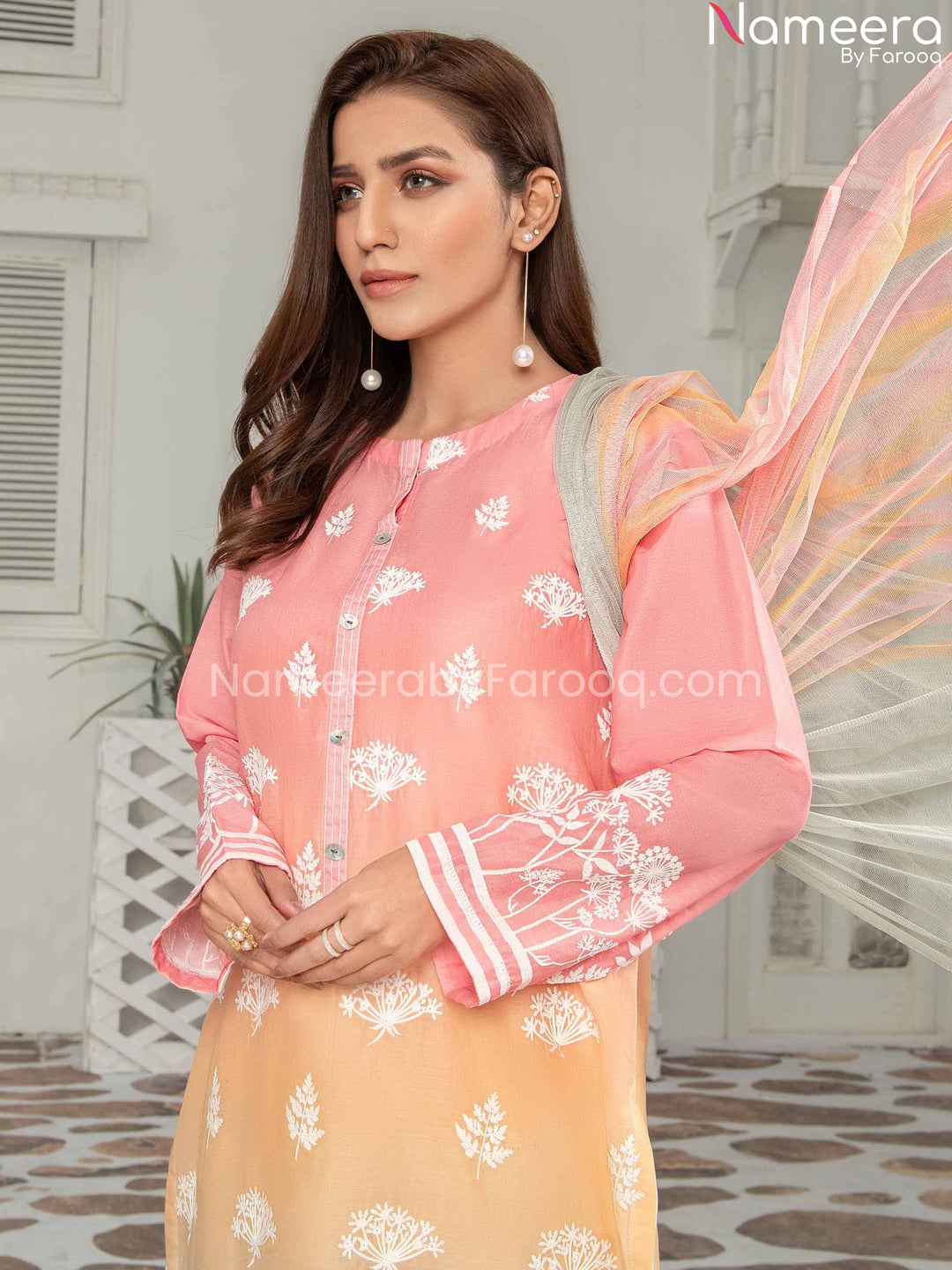 Embroidered Kameez