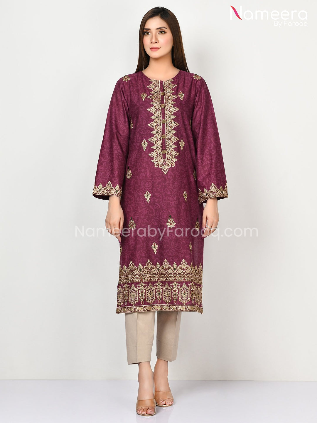Embroidered Kameez