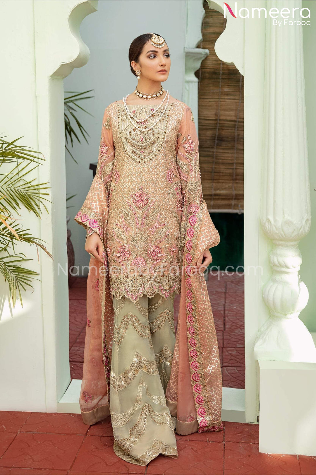 Embroidered Kameez