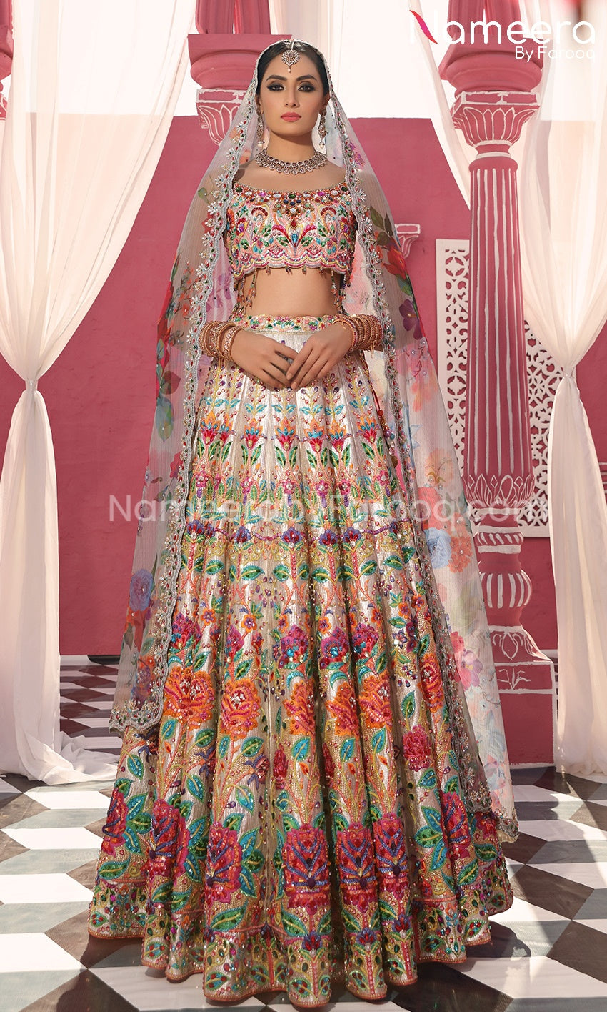 Embroidered Lehenga