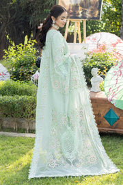 Embroidered Mint Green Kameez Trousers Pakistani Party Dress 2023