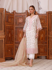 Embroidered Organza Salwar Kameez Pakistani Eid Dress Online