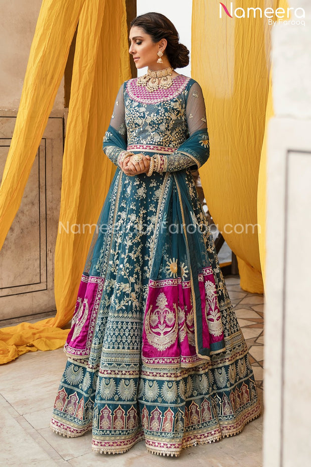 Embroidered Pakistani Dress