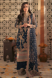 Embroidered Pakistani Dress in Kameez Trouser Style