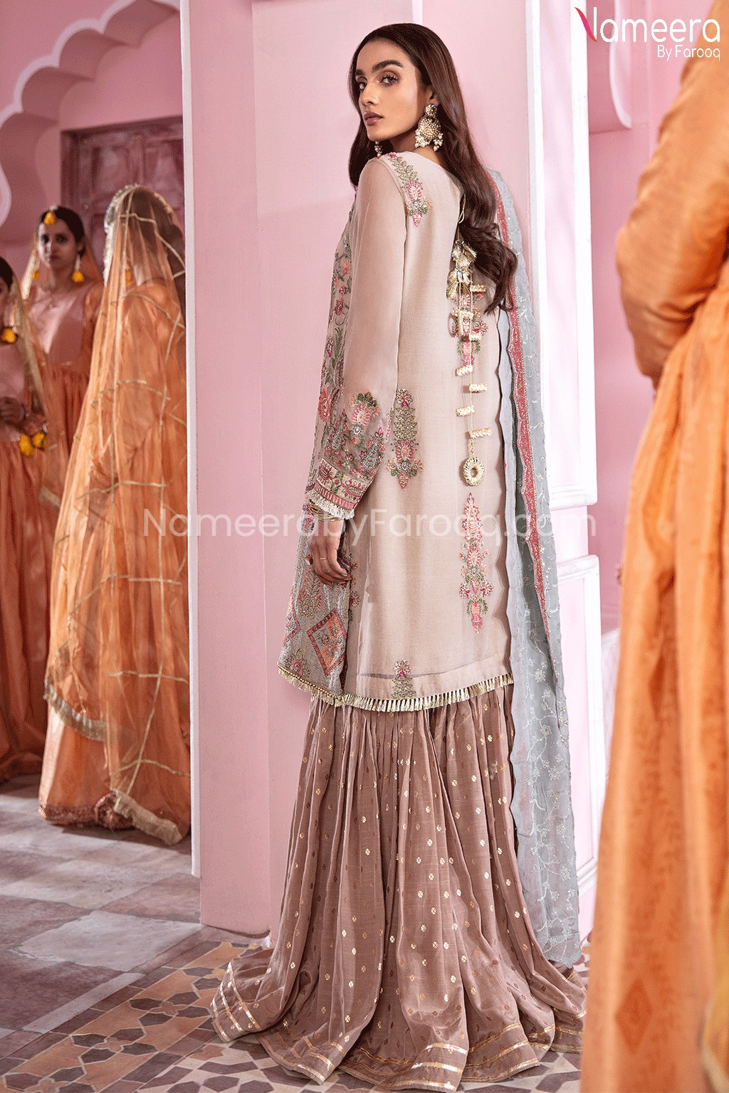 Gharara Dress by Pakistani Designer