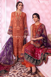 Embroidered Pakistani Ladies Chiffon Dress 2021 #PR200