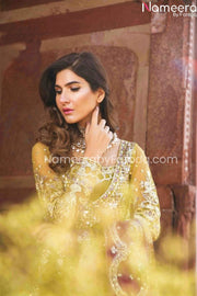 Embroidered Pakistani Wedding Wears in Maxi Style