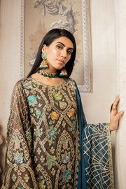 Embroidered Pakistani party wear