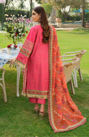 Embroidered Pink Kameez Trouser Pakistani Eid Dress