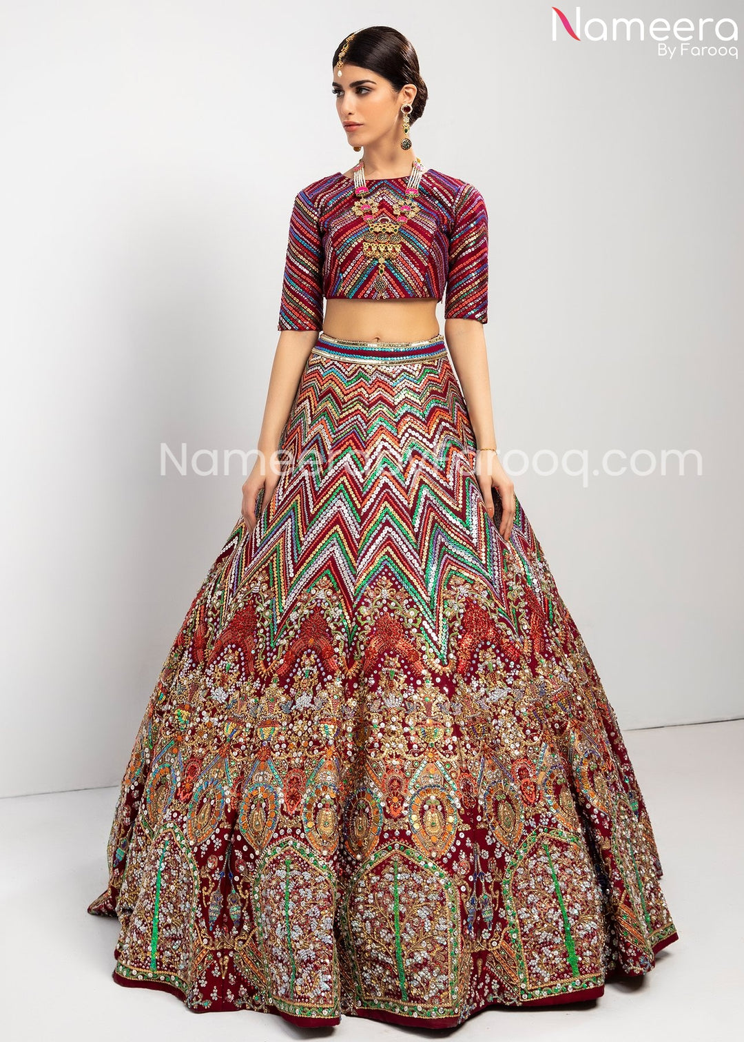Pink Lehenga Choli 