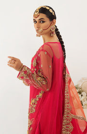 Embroidered Pink Lehenga Kameez Pakistani Wedding Dress Online