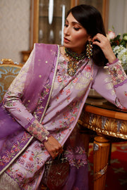 Embroidered Plum Salwar Kameez Pakistani Eid Dress 2022
